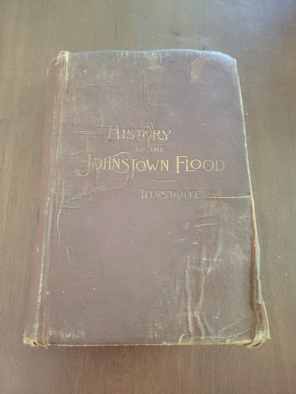 Antique History of the Johnstown Flood Book by Willis Fletcher Johnson